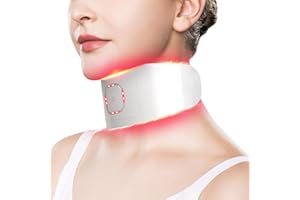 AIMANFUN Neck Anti-Wrinkle Device with 4 Modes, Anti-Ageing Moisturising Firming Skin Safe Skin Care Beauty Device for Men and Women Face Massager (Neck)