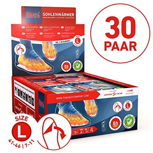 The-HEAT-company-Sohlenwrmer-SELBSTKLEBEND-8-Stunden-Wrmedauer-Wrmesohle-Fuwrmer-Schuhheizung-Fuheizung-LARGE-Grsse-41-46-Vorratsbox-30-Paar