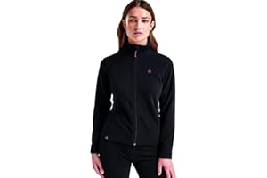 Athl Dpt. Maglia Donna in Micropile con Zip Sportiva - Felpa Giacchetto Donna con Zip in Pile Collo Alto Sci Trekking Tempo Libero attività all'aperto Lavoro