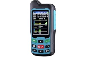 BEVA Handheld GPS GLONASS Beidou (Land Bereich Trail Messgerät, Display Messwerte, Figur Track und automatisch berechnen Preis Messung (inklusive Batterie)