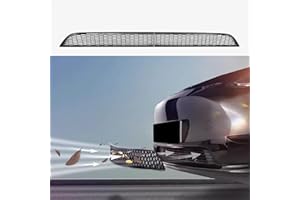 ‎YWOOON Ywooon Kühlergrill-Abdeckung für Tesla Model Y 2020–2024 Auto-Lufteinlass-Entlüftungsgitter, Ersatz-Stoßstangenschutz, segmentiert, 2 Stück
