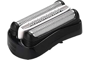 HEBLUMIN Tête de rasoir électrique sans fil pour homme compatible avec Braun 3-32B 3040s 3000s 3050cc 3010a 3070cc 3080s 3090s 310s 3020s 330s 370cc-4 Tête de rasoir