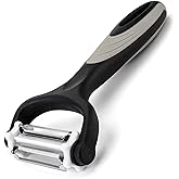 Bagonias 3-in-1 Multi-Functional Peeler – Stainless Steel Straight, Serrated, and Julienne Blades for Potatoes, Carrots, Vege