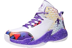 BINQI Herren Basketball Schuhe High-Top-Dämpfung Licht Anti-Skid AtmungsAktive Outdoor-Sportschuhe Man Sneakers