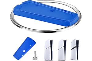 Chingcoo PS5 Slim standfuß, Vertikaler Ständer für PS5/PS5 Slim Konsolen rutschfeste Basishalterung für Plays-tation 5 Zubehör(Blau)