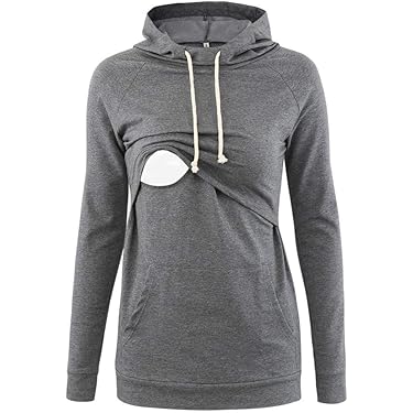 Schwangerschafts Hoodie Mit Glitzersteinen - Bequemer Kapuzenpulli Für Schwangere