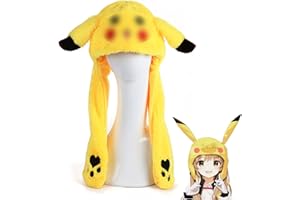 Kakbrt Gorro de Conejo,Gorro Conejo Mueve Orejas,Orejas de Conejo Gorra Para Adultos y Niñas,de Conejo Oreja Gorro,Animal Oreja Sombrero Muy Interesante,de Fiesta Cosplay