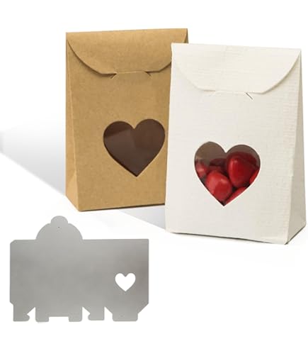 Fustelle Scatola Cuore E Orso Per Portaconfetti - Fai Da Te, Valentine's Day E Bomboniere - Foto 5