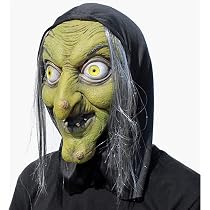 Halloween Hexenmaske Aus Latex – Gruselige Alte-Frau-Maske Für Kostümpartys, Karneval & Rollenspiele