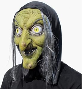 Vieja Bruja Máscara - Halloween