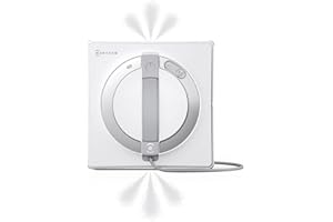 ECOVACS Winbot W2 Pro Robot limpiacristales, pulverizador de Agua de 3 boquillas, Sistema de protección de 10 Niveles, planificación de Ruta Win-Slam 4.0, Sistema de Ascenso Constante