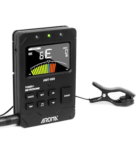 Mini Metronomo Digitale LCD Clip Con Ricarica USB – Batteria 1000 MAh, Suono Chiaro Per Pianoforte, Chitarra, Violino E Tamburo