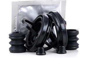 RIDEX 405R0139 Juego de reparación pinza de freno Eje trasero compatible con VW Polo V Hatchback 6R1, 6C1 Polo IV Hatchback 9N, 9A GOLF II 19E, 1G1 GOLF VI 5K1 GOLF III 1H1 Passat B6 Variant 3C5