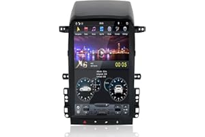 MOOKAKA Android Auto Radio 2 DIN Navegación GPS Unidad Principal Radio Tesla para Chevrolet Captiva 2008-2012 Reproductor Multimedia 13.6 Pulgadas Pantalla Vertical Apoyo Carplay DSP (PX6,4+128GB)
