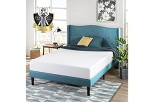 Zinus Matelas 140x190 cm - Hauteur du matelas 20 cm - Thé vert Matelas en mousse à mémoire de forme