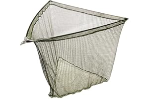 NGT Unisexe/Carpe Pike Filet de pêche avec Bloc en métal, Vert, 127 cm