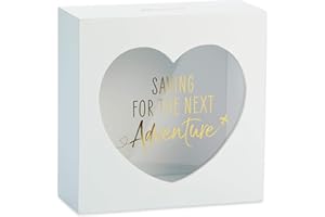 Kate Aspen 22106NA Adventure Fund Bank, One Size, White