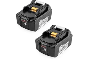 XNJTG 18V 5Ah Batería Repuesto para Makita 18V Bateria BL1850 BL1850B BL1860 BL1860B BL1840 BL1830