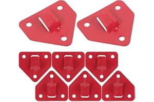 Housoutil Support Mural Extincteur 16 Pièces Crochet Métallique Pratique pour Extincteurs Installation Facile Et Stable Accessoire De Sécurité Incendie