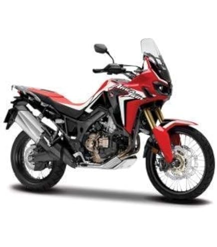A Honda Africa Twin Adventure 1:18 méretarányú Bburago motorkerékpár modellje A Honda Africa Twin Adventure 1:18 méretarányú Bburago motorkerékpár modellje