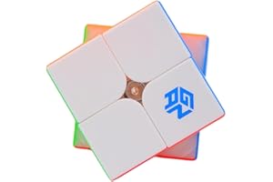 Bukefuno Gan 251 V2 2 X 2 Cube oca Mini Speed Stickerless GAN251 V2 51 mm Cube 2x2 giocattolo per principianti Magic Puzzle