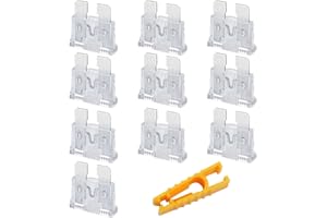 JatilEr - Fusibles para coche (10 unidades, 25 A, estándar, con extractor)