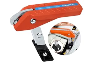 ‎TOOENJOY TOOENJOY Folding Car Door Pedal,Door Step Running Boards,Car Door Pedal with 5 Gears,Car Pedal Door Step Loadable Up to 180kg,Easy Access to Roof and Suitable for SUV,RV,Trucks(Orange)