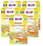 papillas hipp opiniones Sin azúcar añadido Hipp niños de 7 granos muesli, 5 (5 x 200 g)