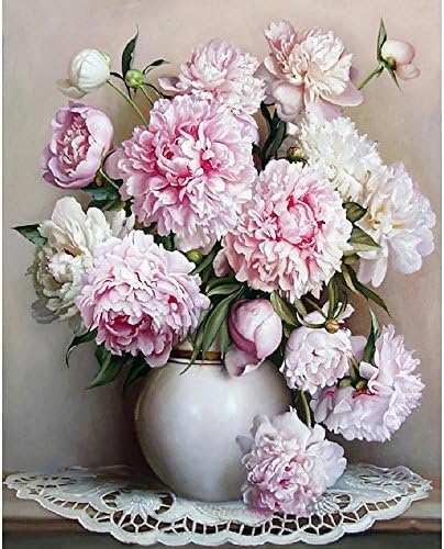 LHZ DIY Oil Painting by Numbers Kits Theme - Digital Oil Painting Canvas Kits PBN for Adults Children Kids Birthday, Wedding or new accommodation, Christmas Decor Decorations Gifts -16*20inches , Without Frame