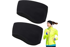 HASAGEI Stirnband Winter für Damen und Herren Sport Stirnbänder Ohrenschützer Headband elastisch zum Joggen Laufen Wandern Radfahren Motorradfahren