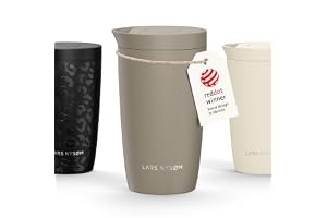 LARS NYSØM Termomugg 350ml - Kaffemugg to go med Quick-Press Lock