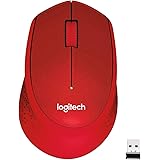 Logitech M330 SILENT PLUS Mouse Wireless, 2,4 GHz con Ricevitore USB Nano, Tracciamento Ottico 1000 DPI, Durata Batteria di 2