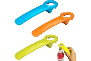 3 Pièces Ouvre Bocal Sans Effort, Ouvre Boite, Ouvre-Bocal, Multifonction ABS Ouvre Bocaux, Ouvre-Boîtes Manuels En Verre Pour Personnes Ágées Enfants Femmes Mains Faibles