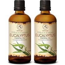 Essenciales Olio Essenziale Di Eucalipto Globulus 100% Puro E Naturale - 10 Ml - Grado Terapeutico, Per Aromaterapia E Cura Della Pelle