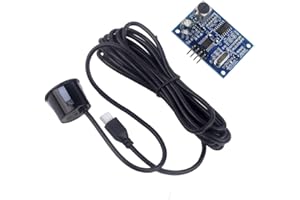 Stemedu JSN-SR04T Waterproof Ultrasonic Distance Measuring Module Integrated Measuring Transducer Detection Sensor Module 2.5m Cable
