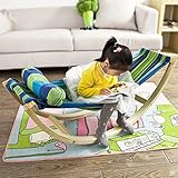 SoBuy® Hängematte, Kinderhängematte , Schaukel für Kinder, Schaukelliege FST33-J - 2