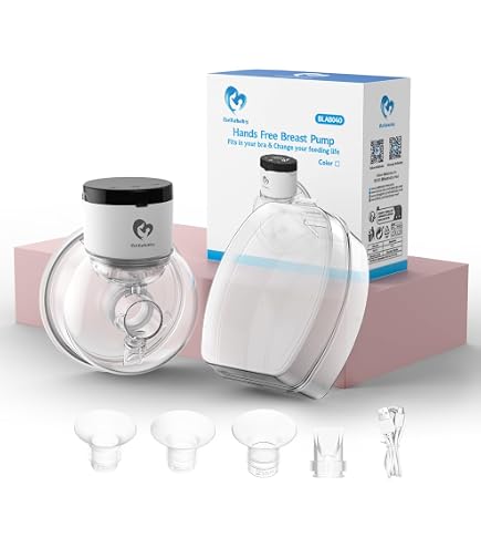 Haokoo Tire Lait Electrique Main Libre - Tire-lait électrique Ultra-léger, Installation Rapide du 5S, Sans BPA, 3 Modes et 12 Niveaux, Avec Bride de 17/19/21/24mm (2 Pièces