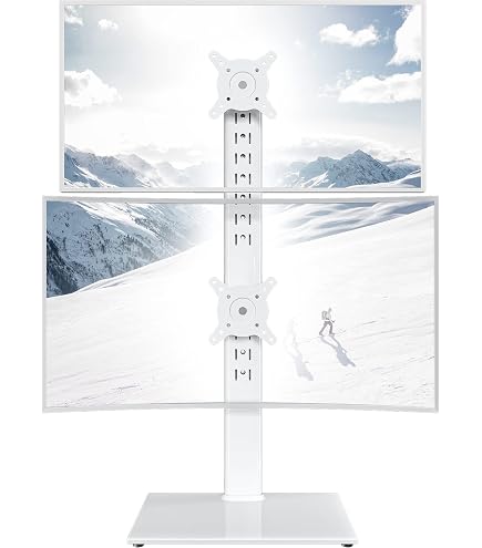 Support de bureau pour écran de 13 à 27 pouces - blanc Support de bureau pour écran de 13 à 27 pouces - blanc