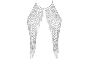 GENERIC Damen Sexy Neckholder Rückenfrei Tank Top BH Body Kette Maskerade Verstellbar Party