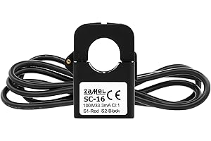 Zamel Supla niezawodny, innowacyjny, inteligentny, nowoczesny, specjalny, wyjątkowy, bezprzewodowy, umożliwia kontrolę zużycia energii, przetwornik prądowy 100 A/33,3 mA SC-16 do monitora energii