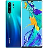 HUAWEI P30 Pro 128 GB 6.47 Inch OLED Display Smartphone with Leica Quad AI Camera, 8GB RAM, EMUI 9.1.0 Sim-Free Android Mobil