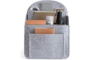 OYUEGE Felt Backpack Organiser Mini Backpack Organizer Insert Small Bag Divider for Rucksack Purse Lightweight Nylon Shoulder Bag Organizer Insert Color-C S