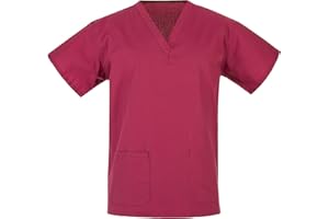 carebymail Healthcare Unisex Scrub Top | Hospital, Nurses, Healthcare Work Wear Uniforms