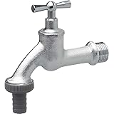 Cornat Kugelauslaufhahn - 20,95 mm (1/2 Zoll) AG - Inklusive Schlauchanschluss - Hochwertiges Messing - Ideal als Außenzapfst