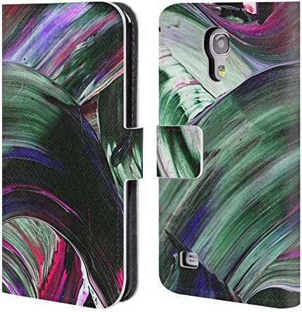 Head Case Designs Official Djuno Tomsni The Pulse Abstract 2 Leather Book Wallet Case Cover For Samsung Galaxy S4 mini I9190
