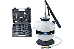 Zoomtools 7,5 L manuell växellåda oljeöverföringspump, transmissionsvätska överföringspump, fordonsväxellåda oljepåfyllningssystem med 15 ATF-adaptrar