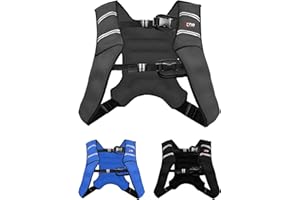 XN8 SPORTS Xn8 Adjustable Weighted Vest 3.5 kg 5 kg 8 kg 10 kg Neoprene Weighted Vests for Men Women Running Jogging Walking Gym Workout Strength Training