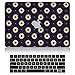 Produktbild Bearj A1932 Laptop-Schutzhülle für MacBook Air 13 Zoll (33 cm), Schwarz/Weiß mit Gänseblümchen-Muster