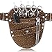 Hairdressing Scissor Pouch Kassaki Brown Sparkle Holster Barber Shears Bag