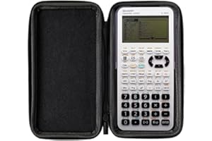 WYNGS Custodia protettiva Nera compatibile con la calcolatrice Sharp EL-9950